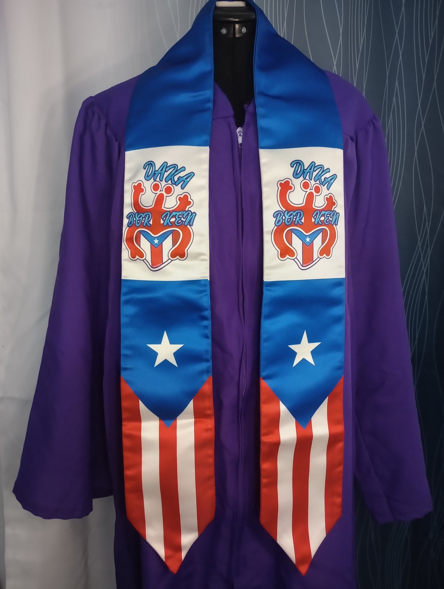Puerto Rico Stoles - PR Daka Borikén Flag