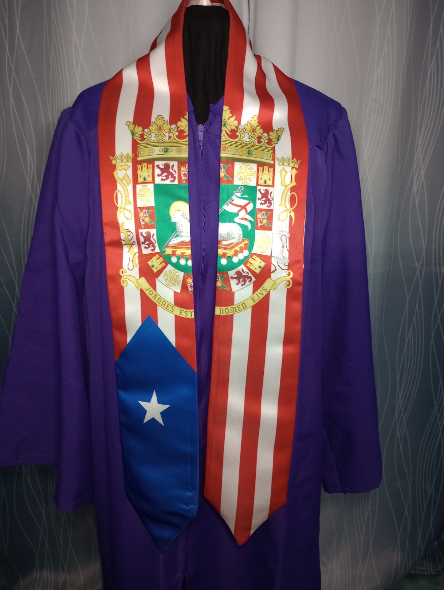 Puerto Rico Stoles - PR Flag Coat of Arms