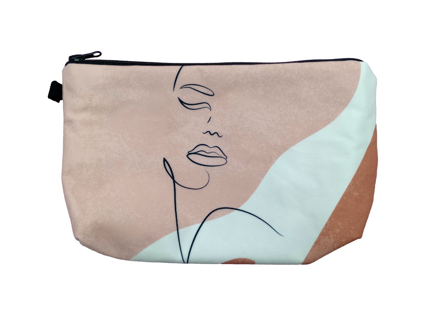 Peach Profile Waterproof Cosmetic Bag