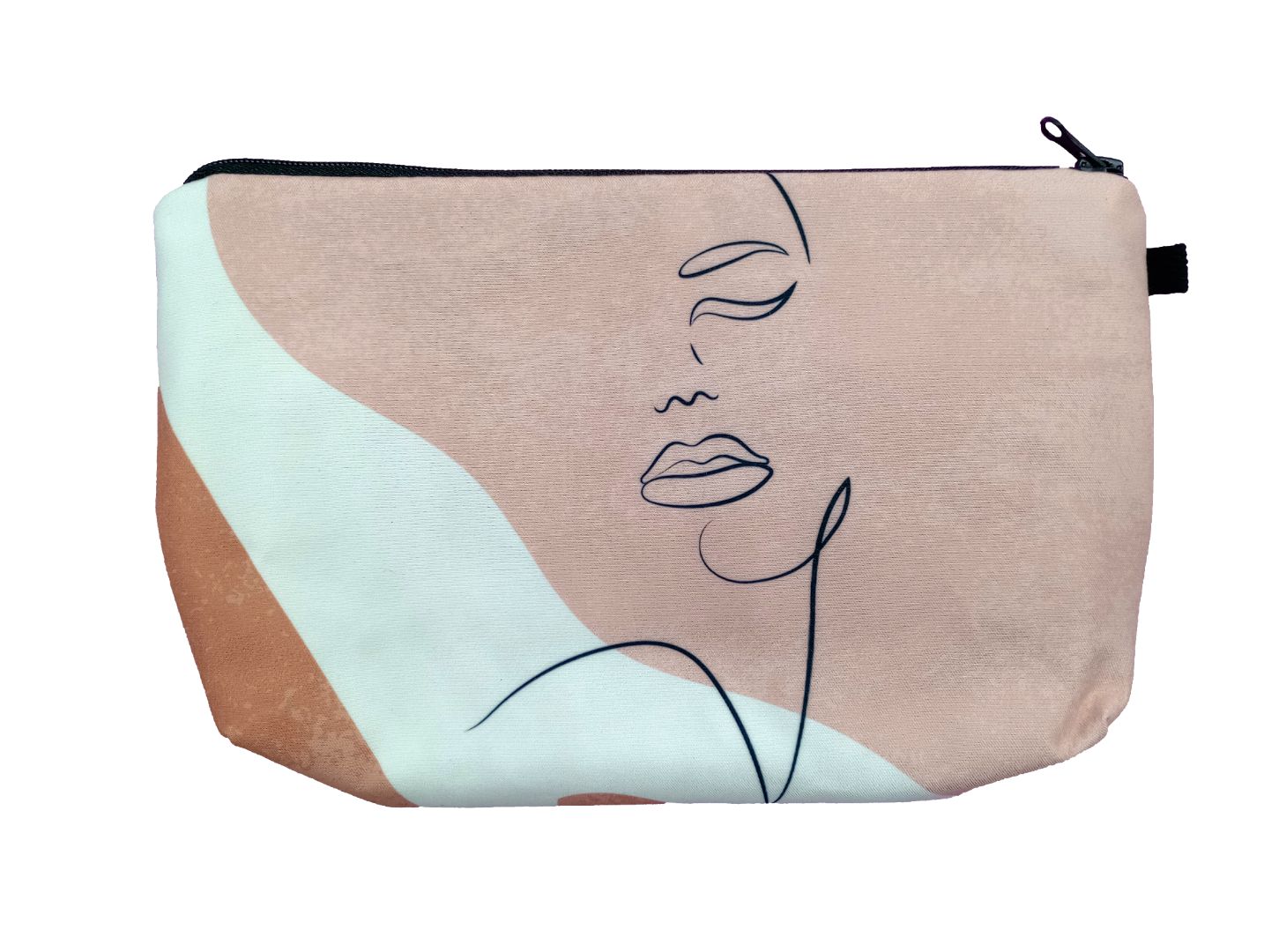 Peach Profile Waterproof Cosmetic Bag