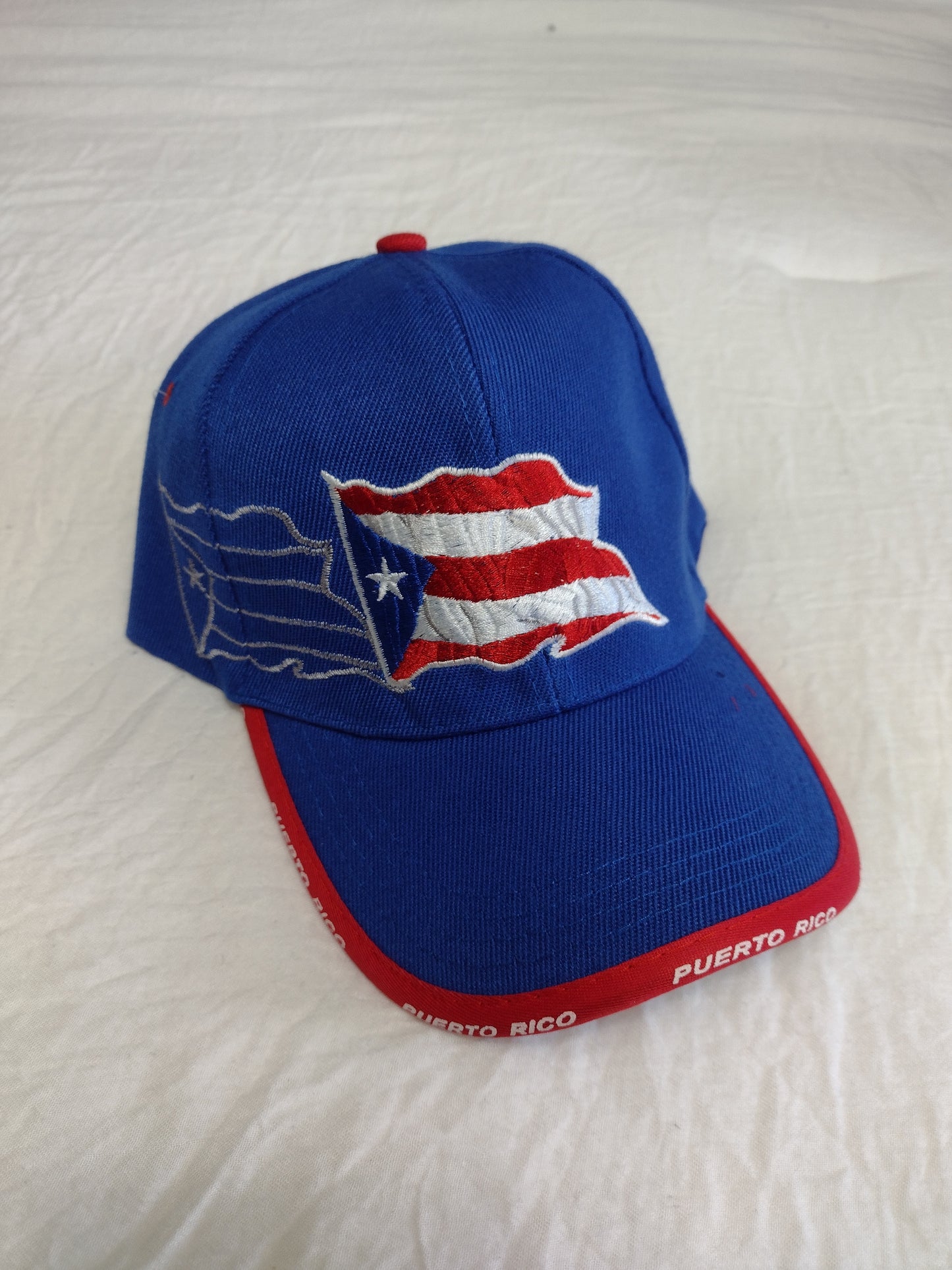 Blue Puerto Rico Flag Hat