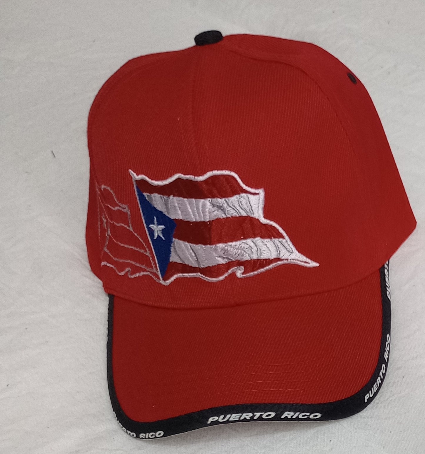 Red Puerto Rico Flag Hat
