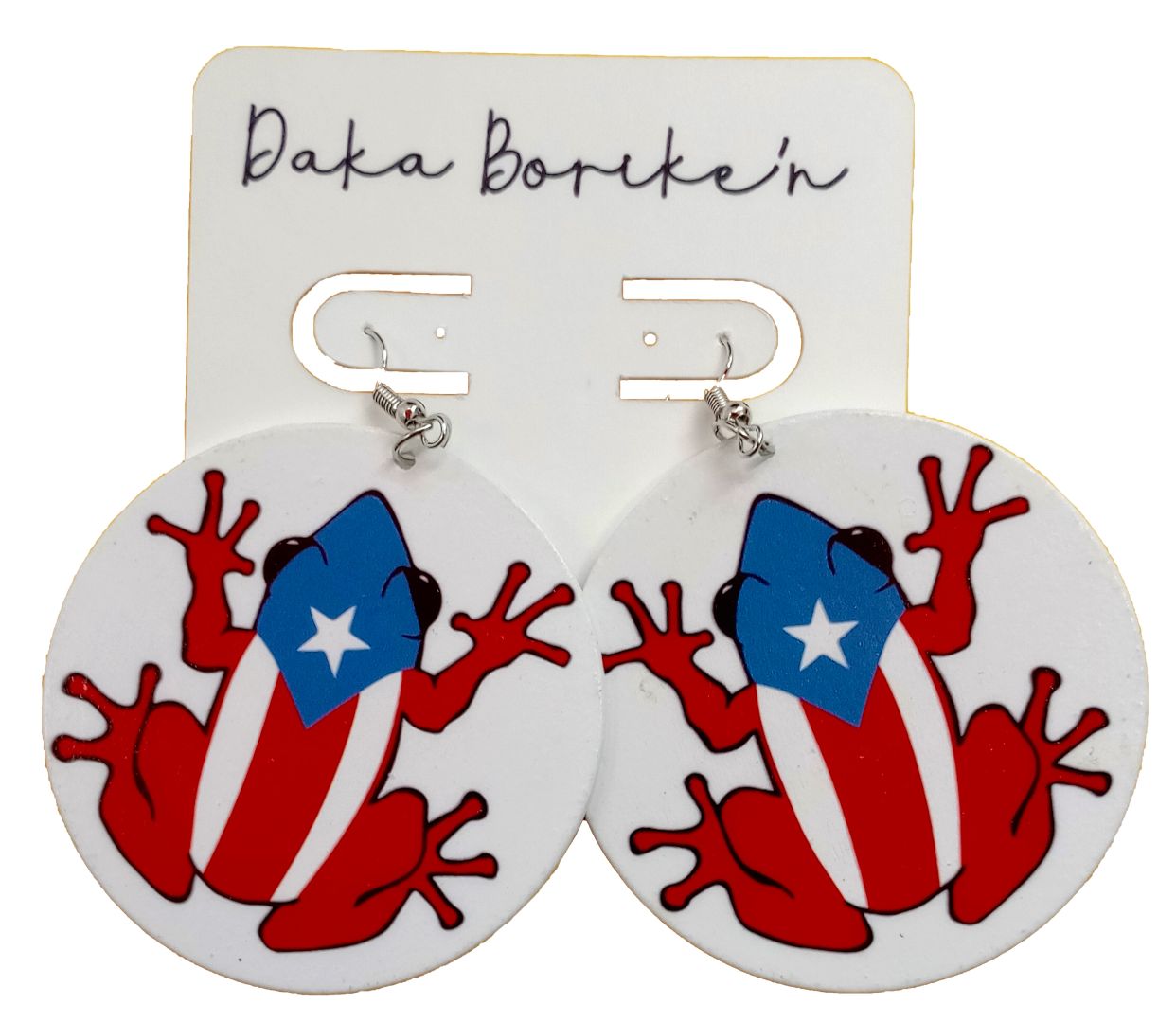 Puerto Rico Coqui Earrings 2