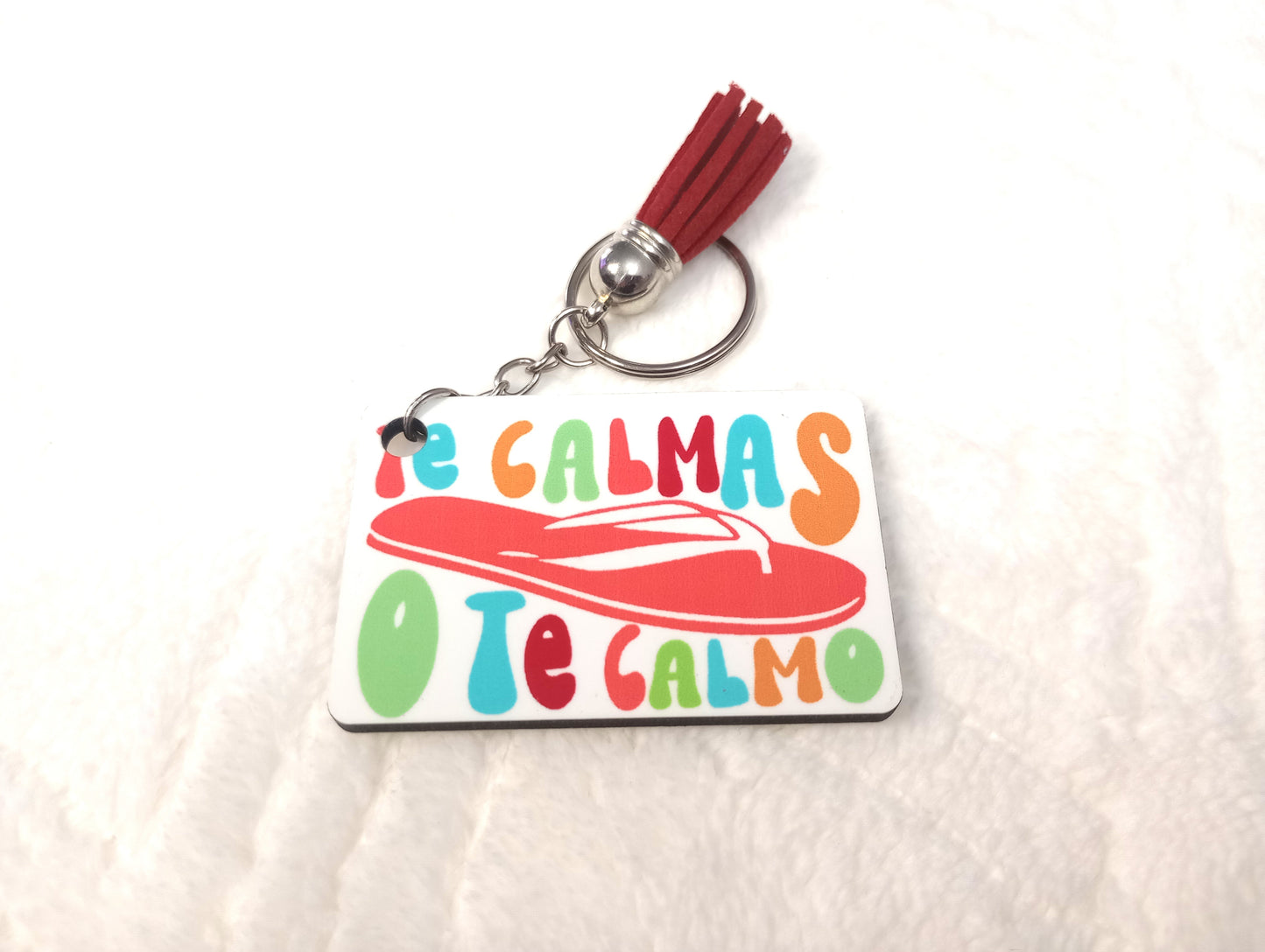 Te Calmas Keychain