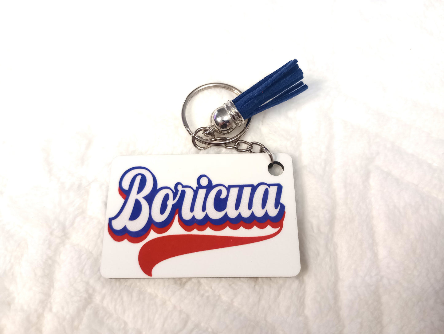 Boricua Keychain