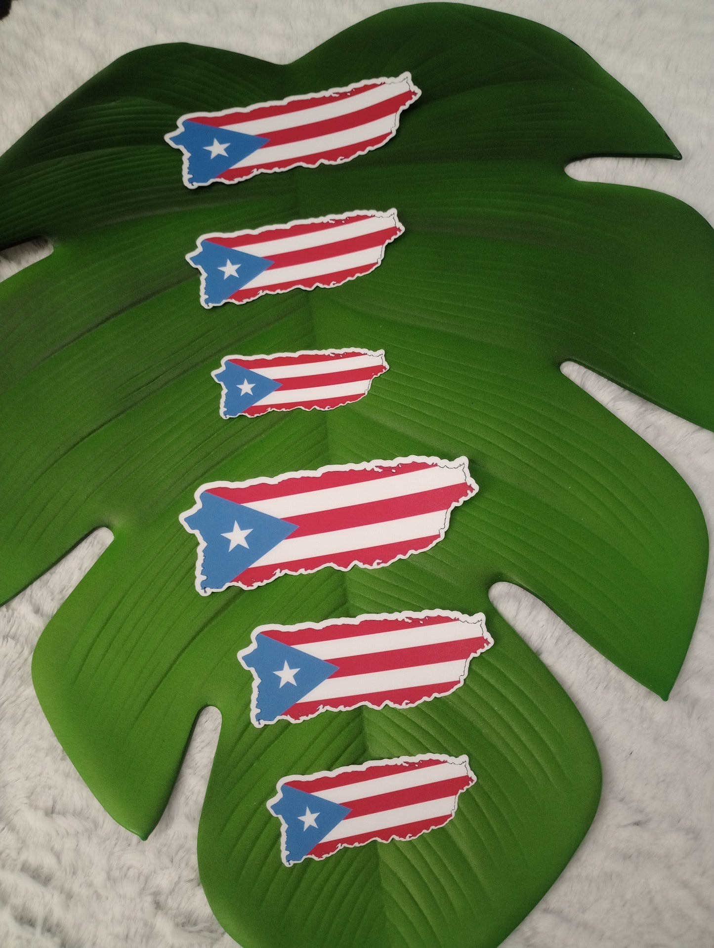 Puerto Rico Island Stickers