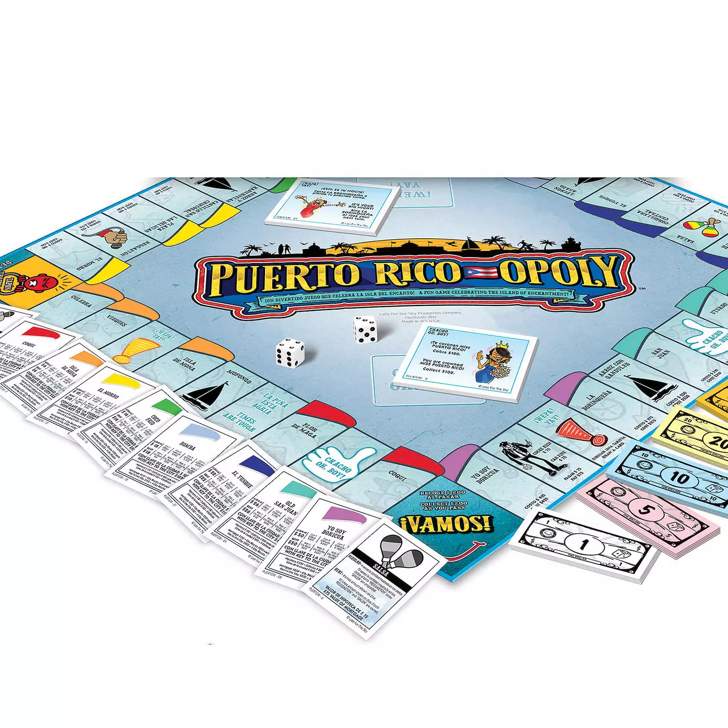 Puerto RICO-OPOLY board game