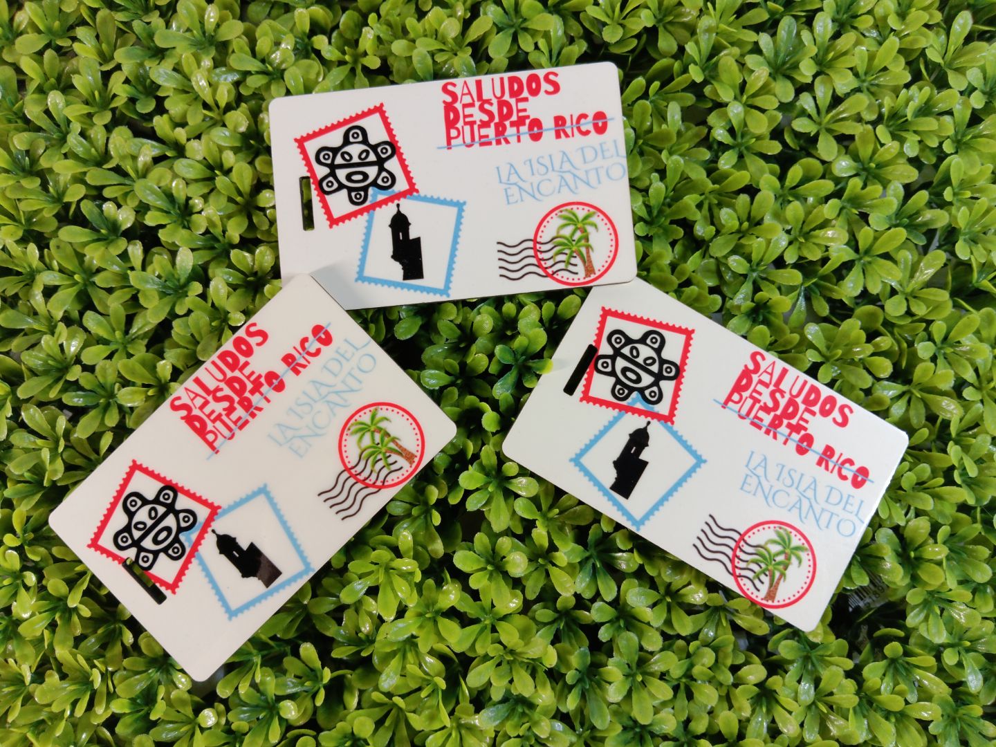 Luggage Tags - Saludos Puerto Rico