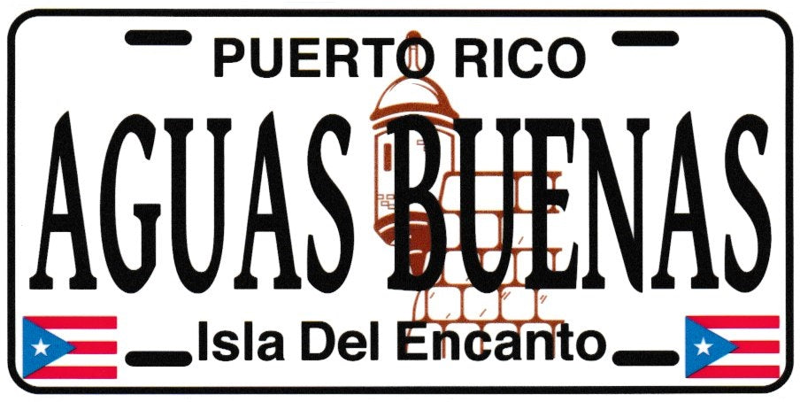 Aguas Buenas Puerto Rico Sticker