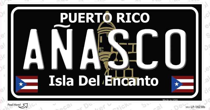 Añasco Puerto Rico Sticker