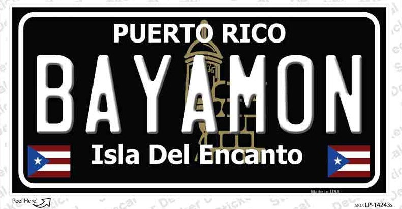 Bayamon Puerto Rico Sticker