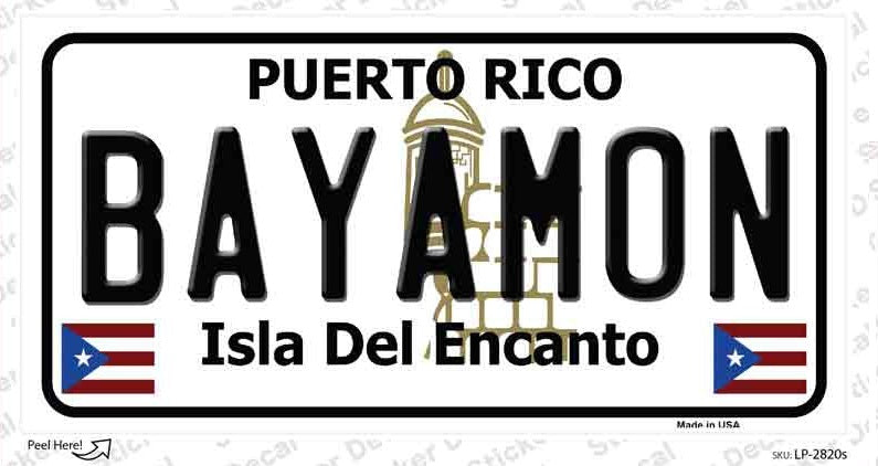 Bayamon Puerto Rico Sticker