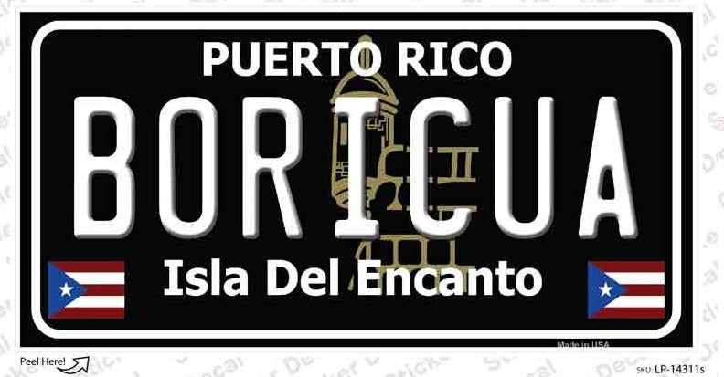 Boricua Puerto Rico Sticker