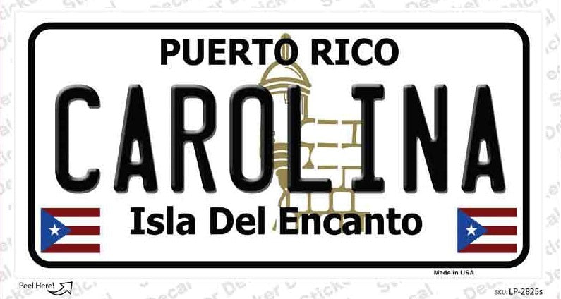 Carolina Puerto Rico Sticker