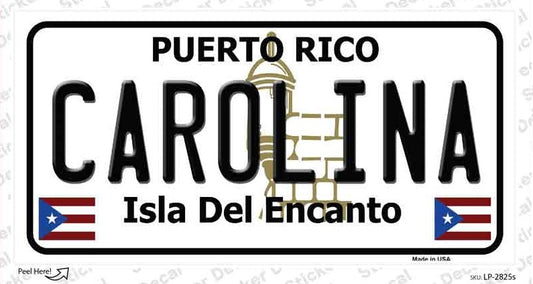 Carolina Puerto Rico Sticker