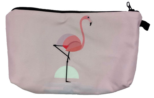 Flamingo Waterproof Cosmetic Bag