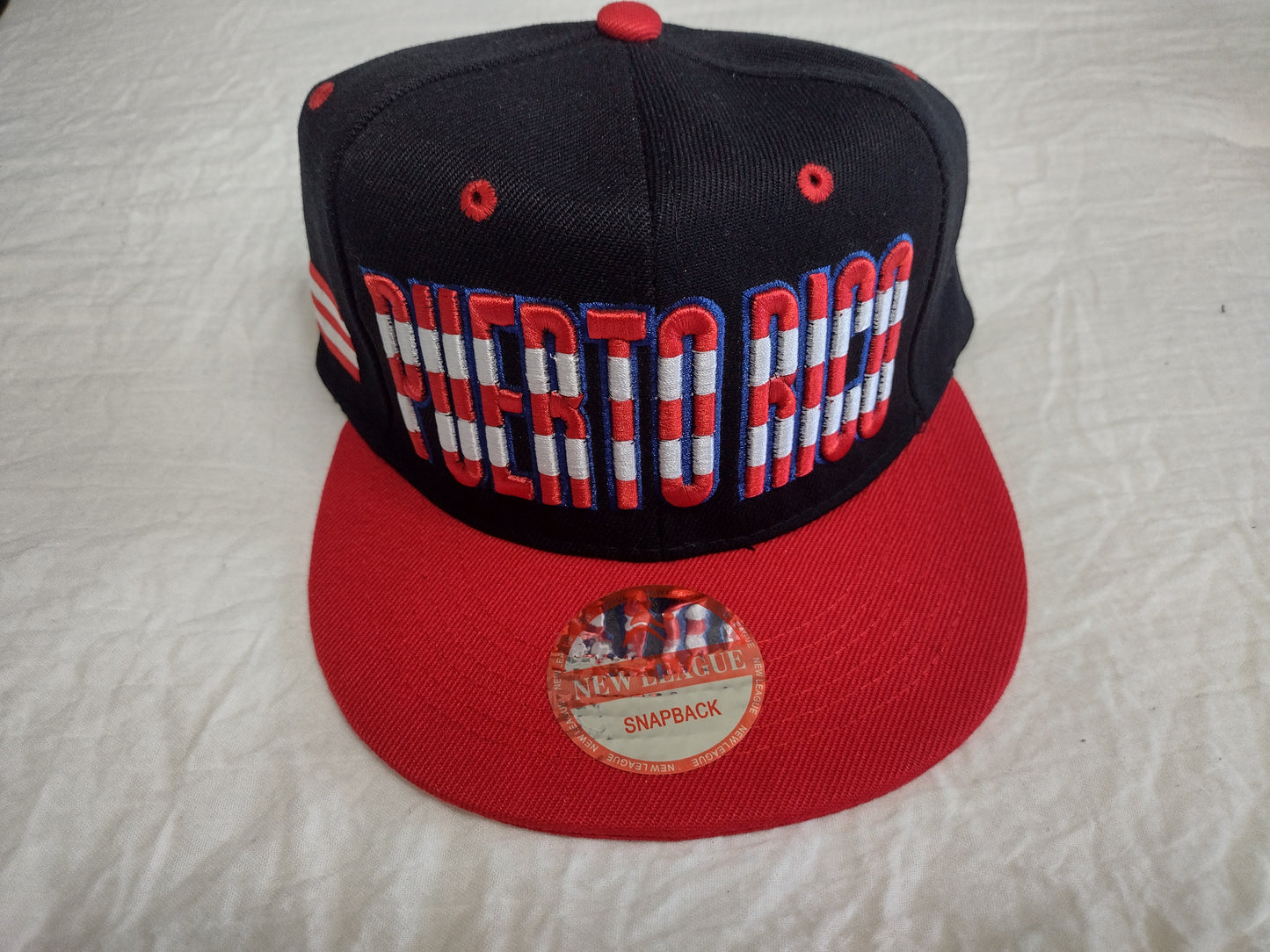 Snap Back Puerto Rico Flat Bill