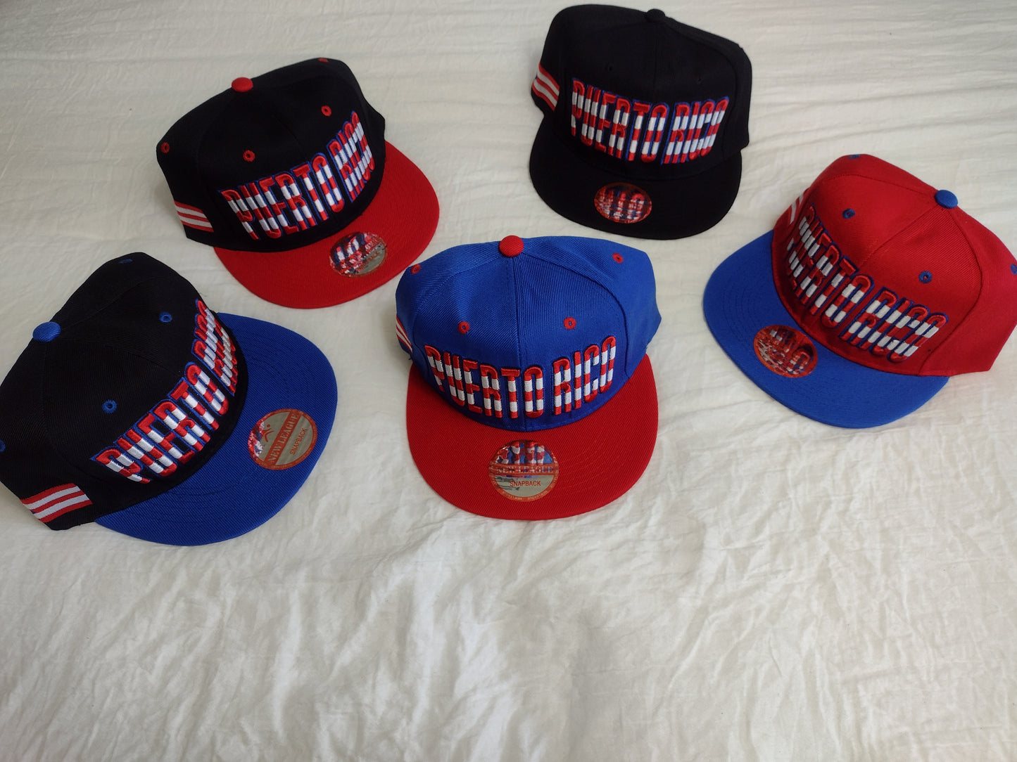 Snap Back Puerto Rico Flat Bill