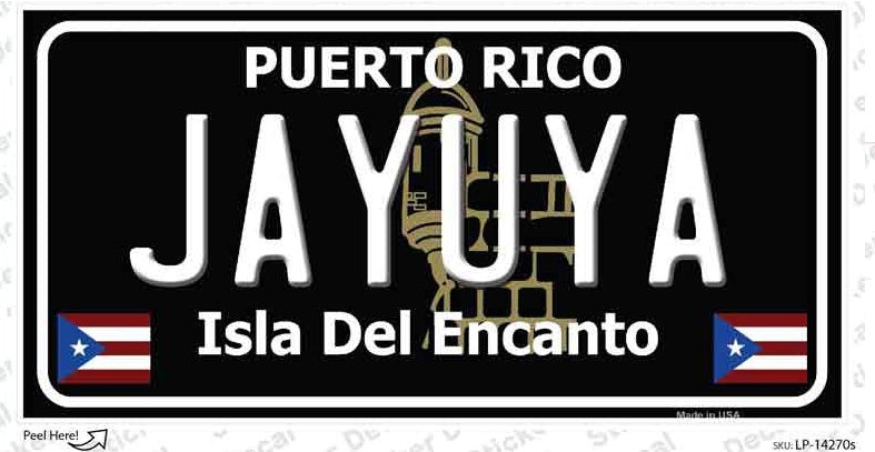 Jayuya Puerto Rico Sticker