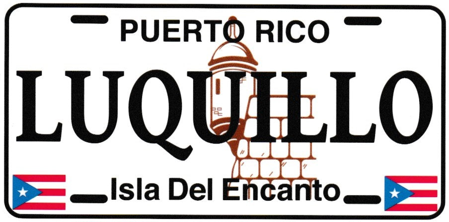 Luquillo Puerto Rico Sticker