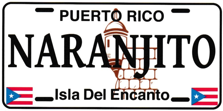 Naranjito Puerto Rico Sticker