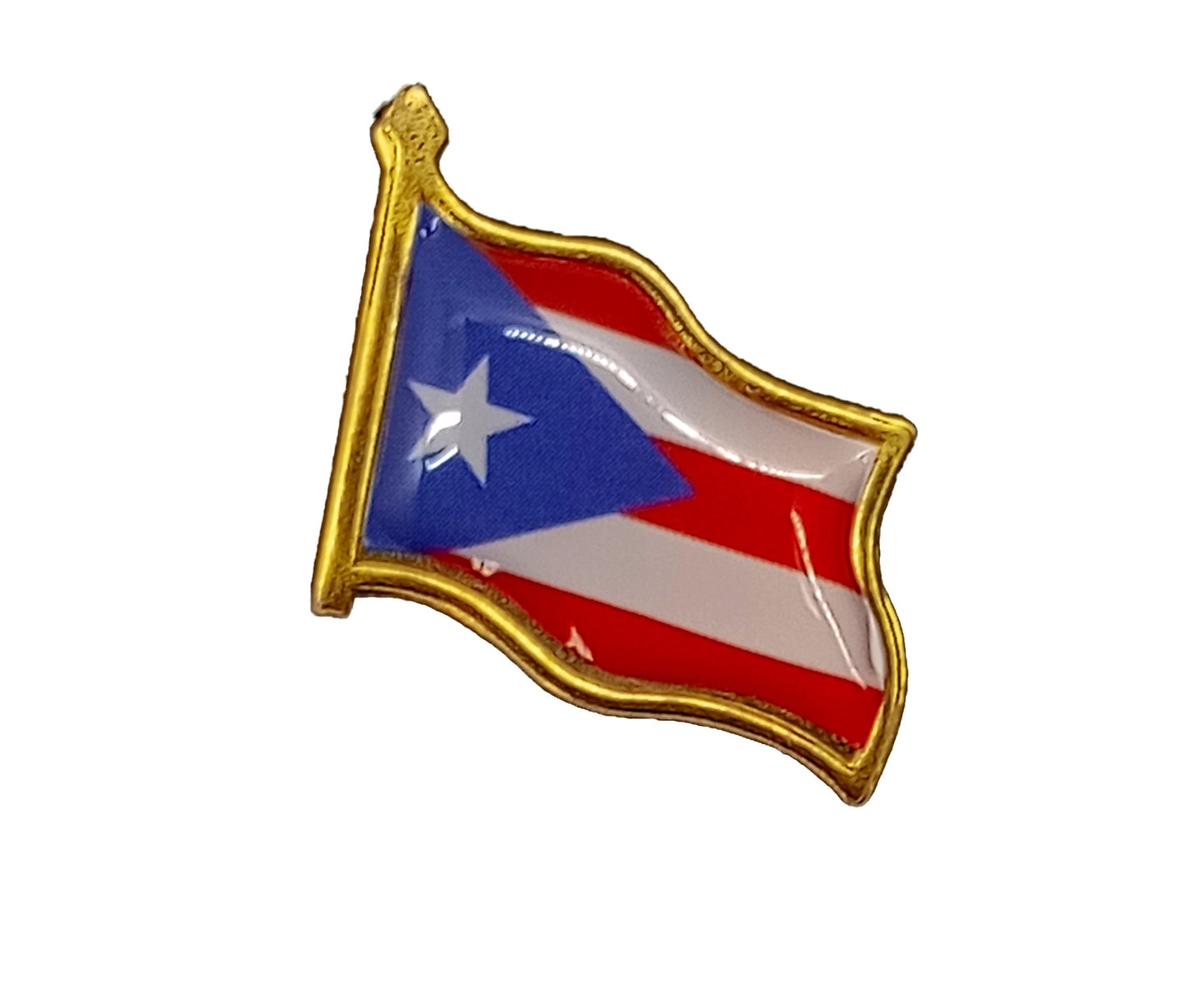 Puerto Rico Flag Lapel