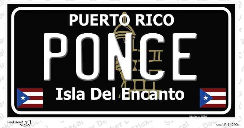 Ponce Puerto Rico Sticker