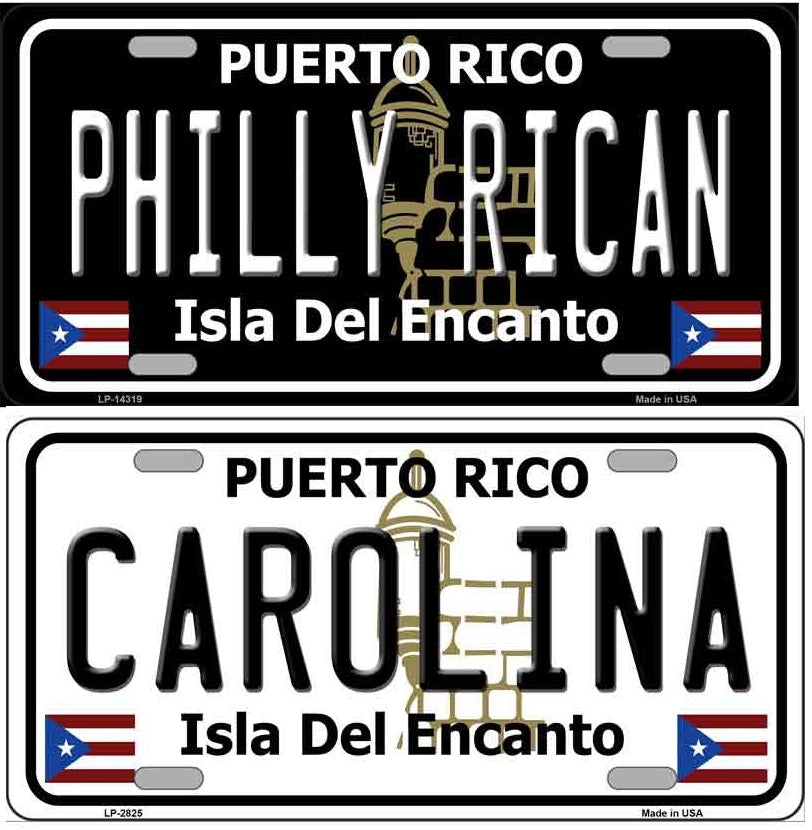 Puerto Rico License Plates