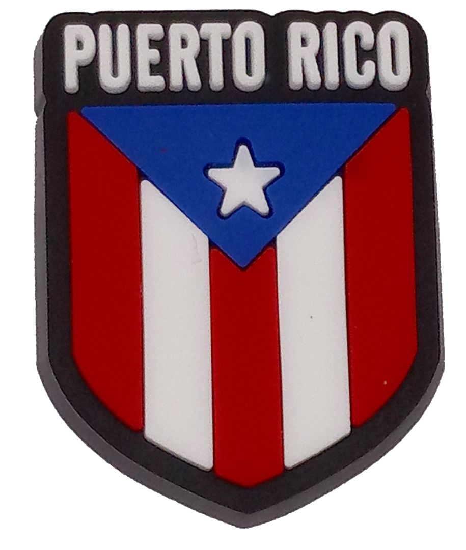 Puerto Rico Jibbitz Shield