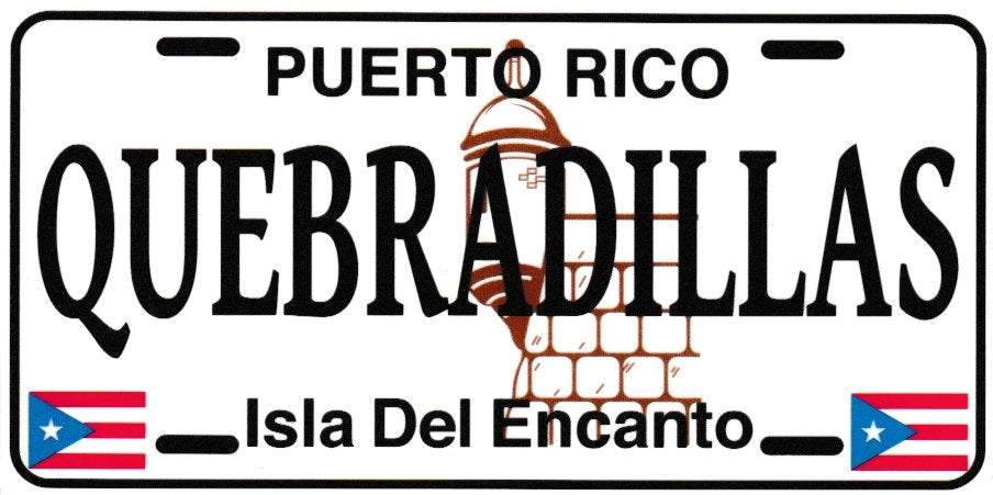 Quebradilla Puerto Rico Sticker