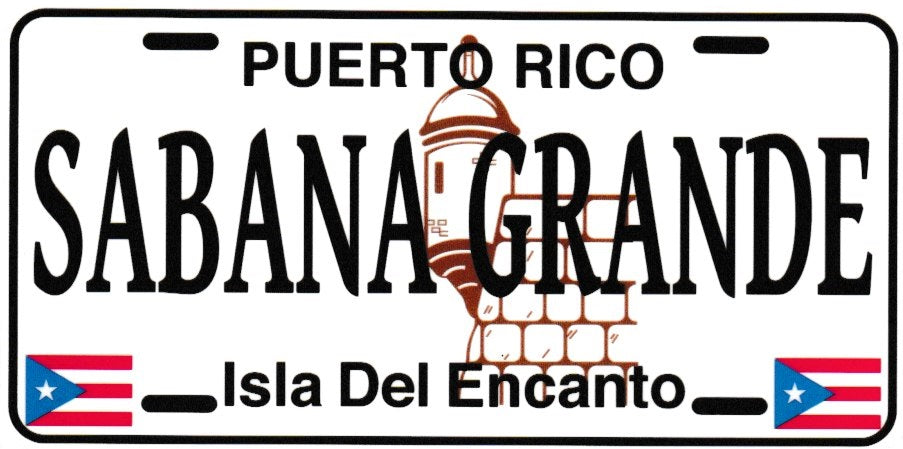 Sabana Grande Puerto Rico Sticker