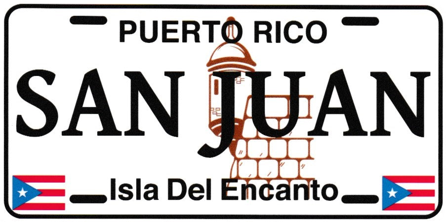 San Juan Puerto Rico Sticker