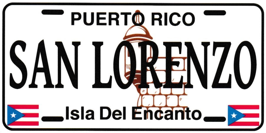 San Loranzo Puerto Rico Sticker