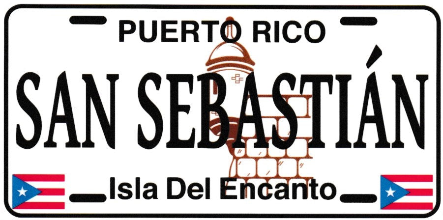 San Sebastián Puerto Rico Sticker