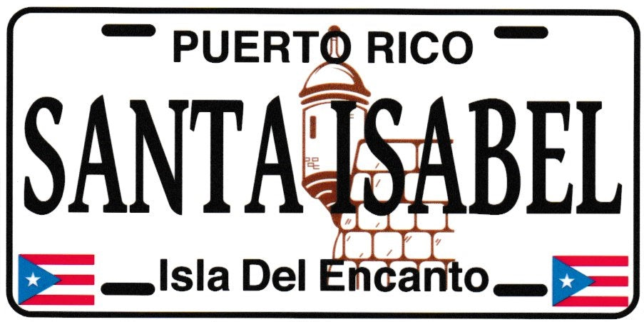 Santa Isabel Puerto Rico Sticker