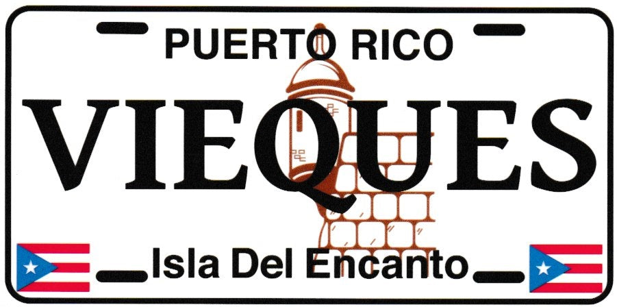 Vieques Puerto Rico Sticker