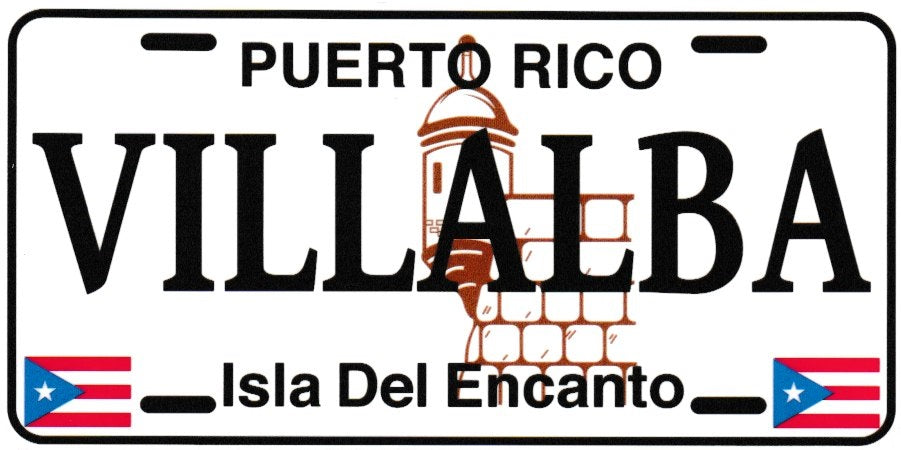 Villalba Puerto Rico Sticker